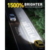 image:imageAUXITO H11 9005 LED Combo Bulbs 6500K White 240000LM 1500 Brighter 4PCS9005H11