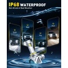 image:imageAUXITO H11 9005 LED Combo Bulbs 6500K White 240000LM 1500 Brighter 4PCS9005HB3