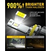 image:imageAUXITO H11 9005 LED Combo Bulbs 6500K White 240000LM 1500 Brighter 4PCSH11
