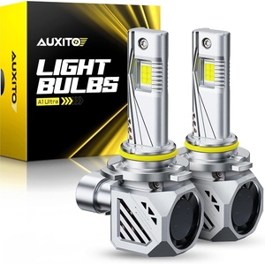 image:imageAUXITO H11 9005 LED Combo Bulbs 6500K White 240000LM 1500 Brighter 4PCS9005HB3