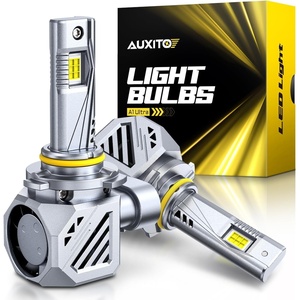 image:imageAUXITO H11 9005 LED Combo Bulbs 6500K White 240000LM 1500 Brighter 4PCS9006HB4
