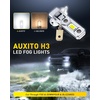 image:imageAUXITO H11 H16 H8 LED Fog Light Bulbs or DRL 6500K White Pack of 26500K White