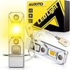 image:imageAUXITO H11 H16 H8 LED Fog Light Bulbs or DRL 6500K White Pack of 23000K Amber