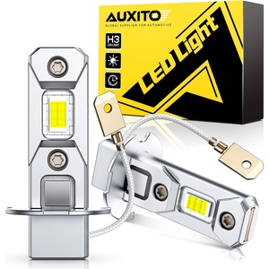 image:imageAUXITO H11 H16 H8 LED Fog Light Bulbs or DRL 6500K White Pack of 26500K White