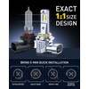 image:imageAUXITO 9005 H11 Combo LED Bulbs 180000LM 6500K White Wireless 4PCS9005H11