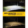 image:imageAUXITO 9005 H11 Combo LED Bulbs 180000LM 6500K White Wireless 4PCS9006HB4White