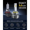 image:imageAUXITO 9005 H11 Combo LED Bulbs 180000LM 6500K White Wireless 4PCS9012HIR2