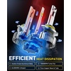 image:imageAUXITO 9005 H11 Combo LED Bulbs 180000LM 6500K White Wireless 4PCS9012HIR2