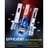 image:imageAUXITO 9005 H11 Combo LED Bulbs 180000LM 6500K White Wireless 4PCSH1