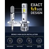 image:imageAUXITO 9005 H11 Combo LED Bulbs 180000LM 6500K White Wireless 4PCSH1