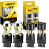 image:imageAUXITO 3157 LED Bulbs White for Reverse Lights and 3157 Switchback LED Turn Signal Light Bulbs Total 4 Bulbs