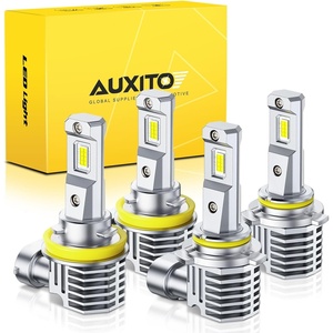 image:imageAUXITO 9005 H11 Combo LED Bulbs 180000LM 6500K White Wireless 4PCS9005H11