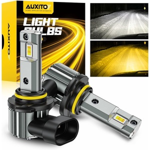 image:imageAUXITO 9005 H11 Combo LED Bulbs 180000LM 6500K White Wireless 4PCS9006HB4WhiteYellow