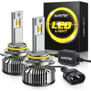 image:imageAUXITO 9005 H11 Combo LED Bulbs 180000LM 6500K White Wireless 4PCS9012HIR2