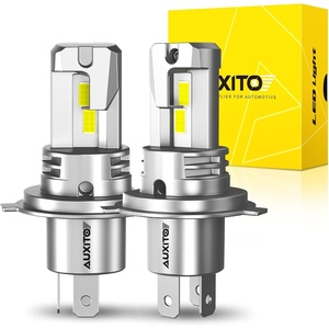 image:imageAUXITO H4 9003 HB2 LED Bulb 900 UltraBright 6500K White Light 5 Mins Installation Fanless 60000Hrs Lifespan 99 Compatibility Pack of 2