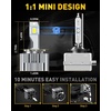 image:imageAUXITO H11 9005 Light Bulbs Combo 12X Brighter 100000LM 6500K Cool WhiteD3S