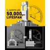 image:imageAUXITO H11 9005 Light Bulbs Combo 12X Brighter 100000LM 6500K Cool WhiteD3S