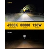 image:imageAUXITO H11 9005 Light Bulbs Combo 12X Brighter 100000LM 6500K Cool WhiteH1