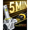 image:imageAUXITO 9008 H13 LED Bulbs 120000LM Bulb Combo Long Lifespan 2PCS9005HB3