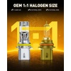 image:imageAUXITO 9008 H13 LED Bulbs 120000LM Bulb Combo Long Lifespan 2PCS9007HB5