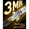 image:imageAUXITO 9008 H13 LED Bulbs 120000LM Bulb Combo Long Lifespan 2PCS9008H13