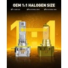 image:imageAUXITO 9008 H13 LED Bulbs 120000LM Bulb Combo Long Lifespan 2PCSH11B
